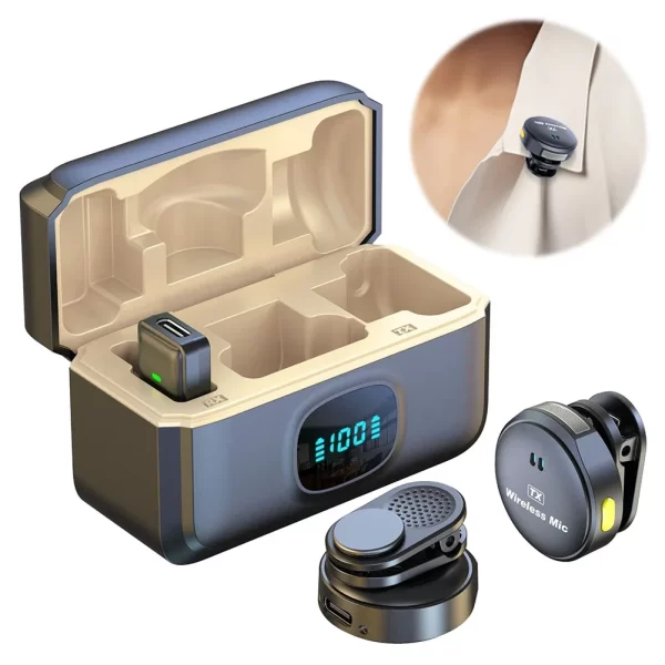 Micrófono Inalámbrico Magnético para Celular - Imagen 2