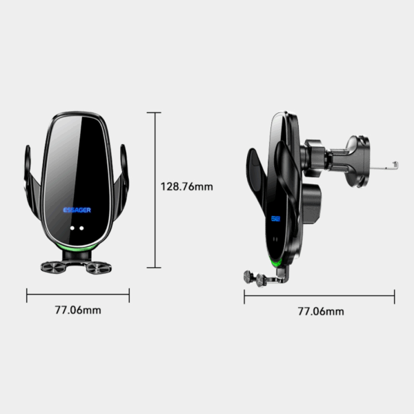 Soporte Magnético con Carga Inalámbrica 15W - Imagen 2